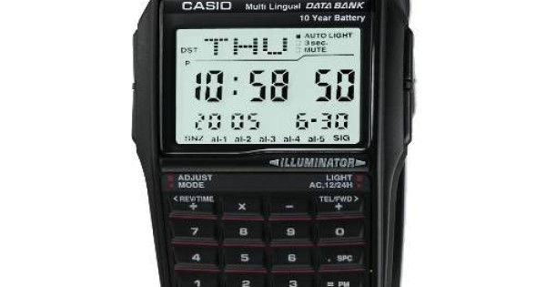 Casio horloge met rekenmachine hotsell